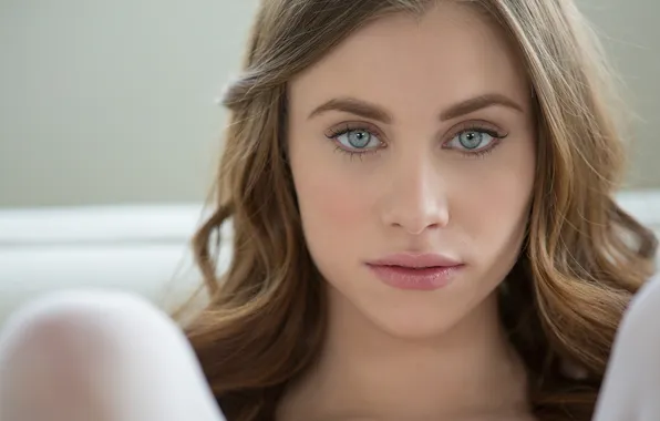 Look, girl, face, porn star, beautiful eyes, porn actress, sweet girl, grey eyes