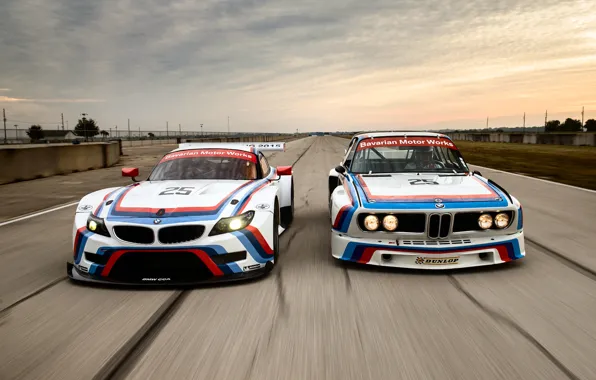 Picture BMW, Track, 1975, 2015, Sebring, BMW Z4 GTLM, BMW 3.0 CSL