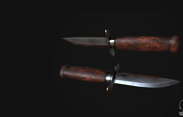 Weapons, art, knife, linus bushel, Scout Knife