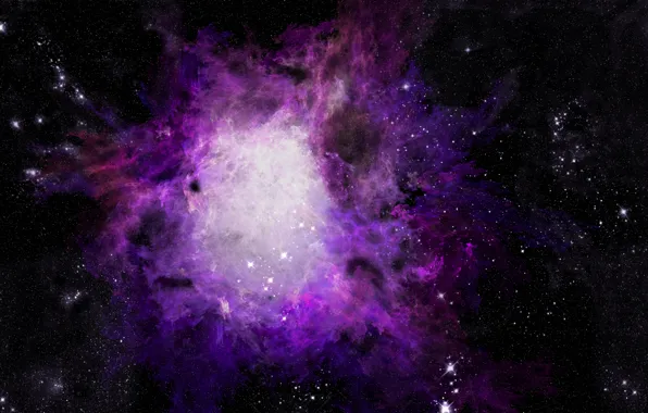 Photoshop, Nebula, astronomy