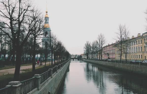 Wallpaper Peter, River, Saint Petersburg, Russia, SPb, St.