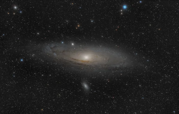 Space, stars, space, Andromeda Galaxy