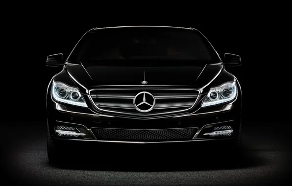 Picture mercedes, black, cars, auto wallpapers