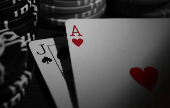 blackjack cards wallpaper