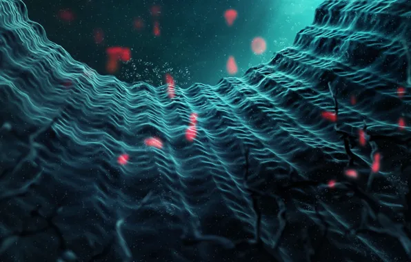 Picture #macro, #nano, #molecules, #Rendering, #Abstraction, #hi-teck, #Hi-Tech, #abstract