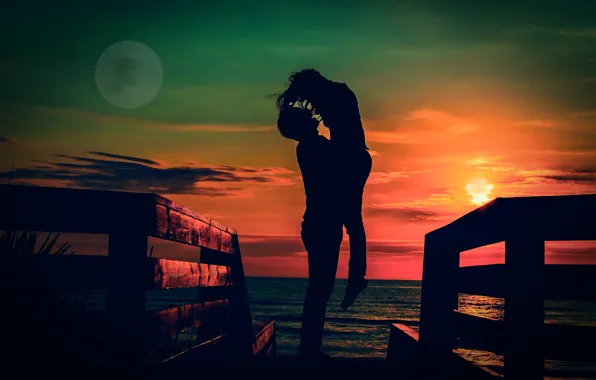 Picture love, happiness, pair