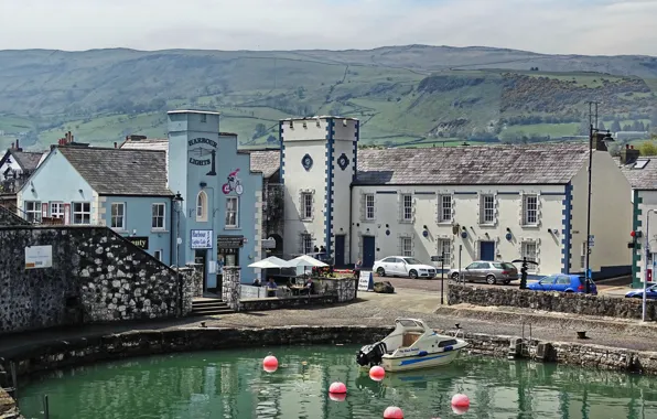 The city, Promenade, Town, Harbour, Northern Ireland, Northern Ireland, Carlow, Carnlough