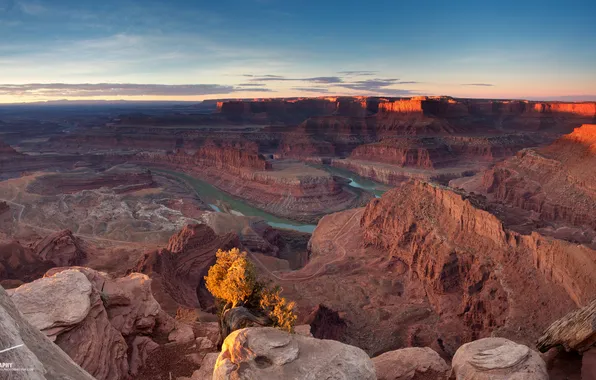 Nature, rocks, canyon, the Colorado river, Horseshoe, Horseshoe Bend, Grand Canyon National Park