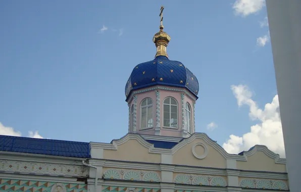 Picture temple, the dome, Orthodoxy