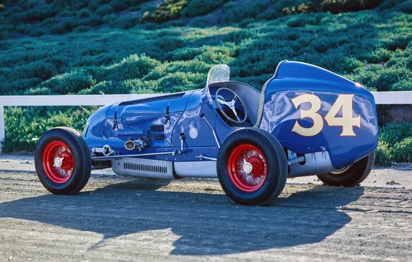 Retro cars, 1930, Duesenberg, Race Car, Indy 500