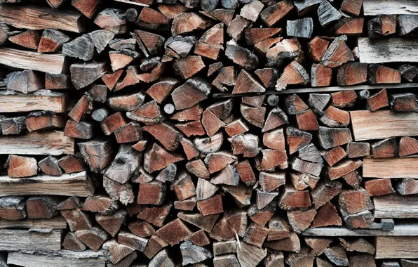 Picture background, wood, Firewoods
