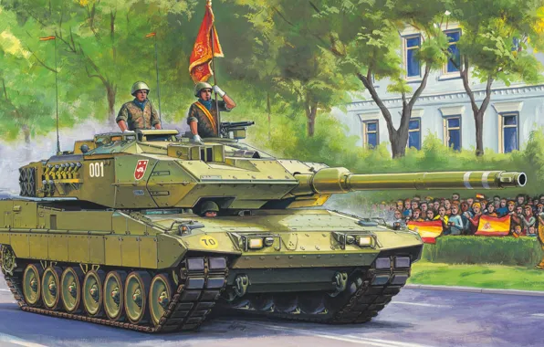 Spain, main battle tank, Leopard 2, MBT, Leopard 2E