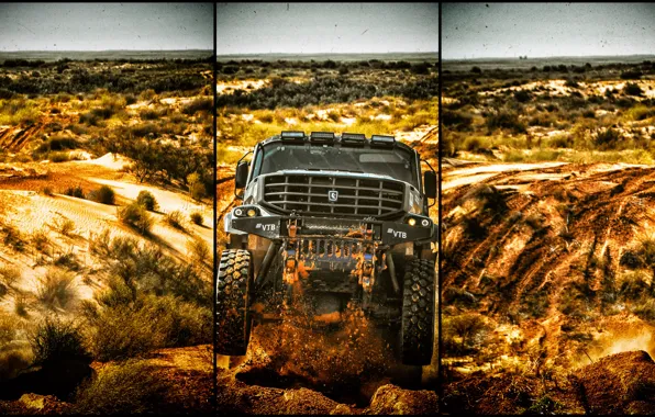 Sand, Auto, Black, Sport, Machine, Truck, Race, Master