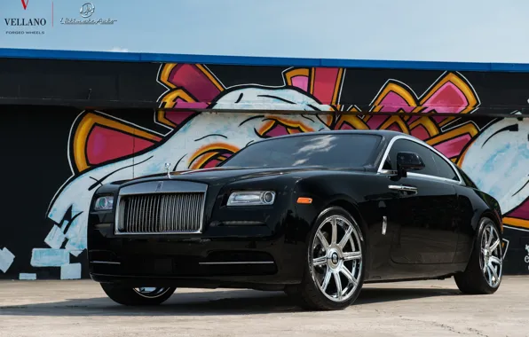 Picture rolls royce, wheels, vellano, wraith