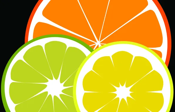 Picture lemon, orange, lime, citrus, fruit
