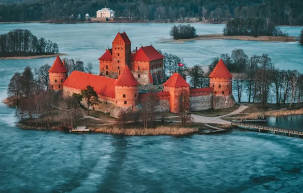 Trakai, Lithuania, Trakai Castle