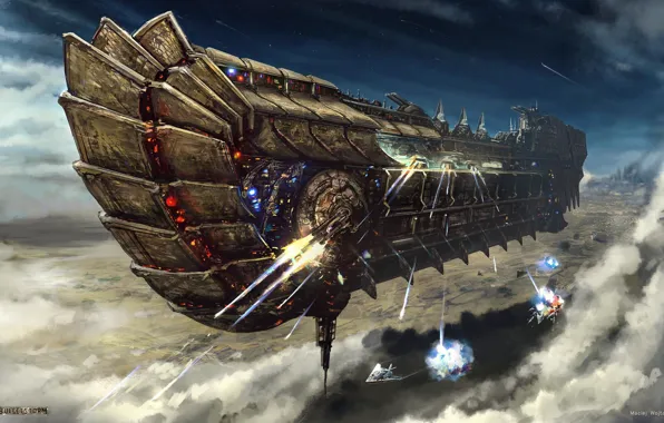 Picture transport, Bulletstorm, Ulysses Spaceship