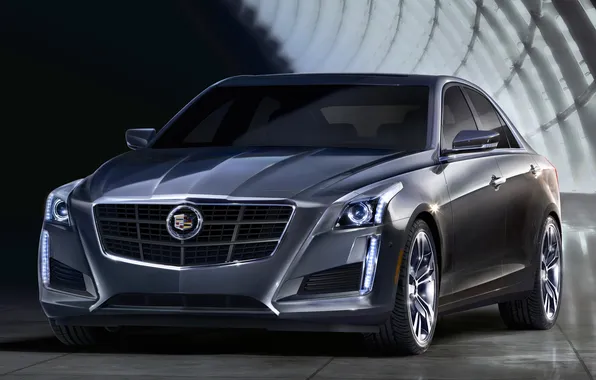 Picture Wallpaper, Cadillac, CTS, car, the front