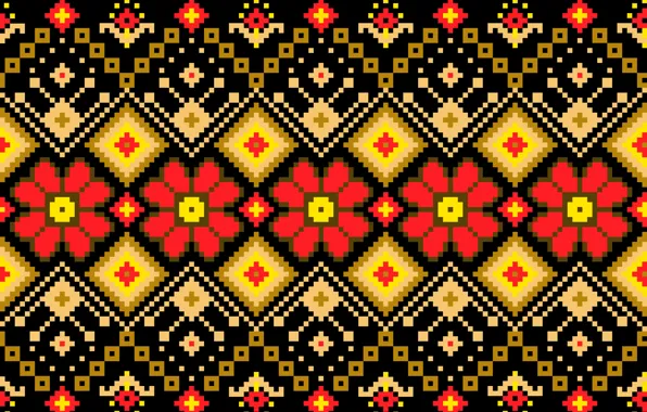 Picture pattern, ornament, seamless background