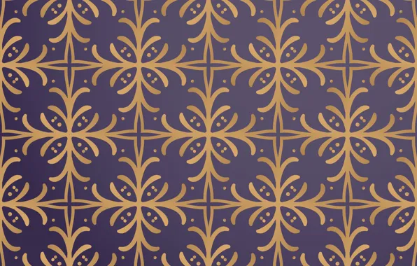 Background, gold, pattern, texture, ornament, Vintage, Gold, Floral