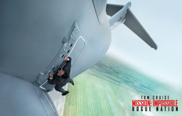The plane, the situation, agent, poster, the rise, Tom Cruise, Tom Cruise, Ethan Hunt