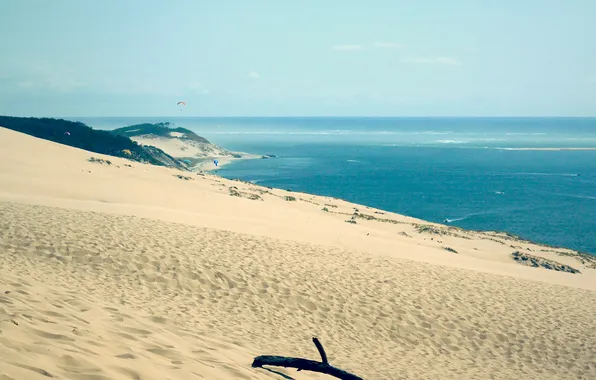 Sand, sea, beach, landscape, the ocean, landscapes, Nature, beach