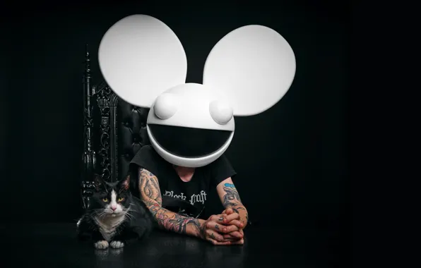 Picture tattoo, DJ, Deadmau5, EDM, DJ