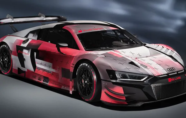 Picture aerodynamics, coupe, speed, Audi R8, GT3, LMS, exterior, sports car