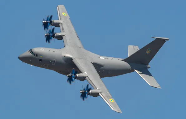 Flight, military transport, The an-70, Ukrainian air force