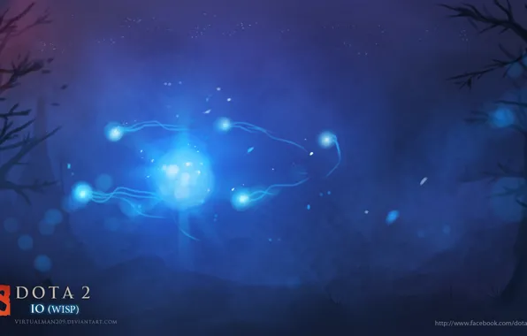 Chibi, dota 2, virtualman209, wisp