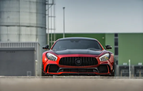 Mercedes-Benz, front view, AMG, 2018, Prior Design, GT S, PD700GTR