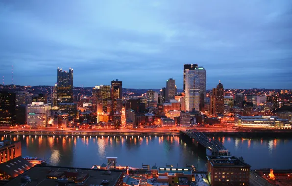 City, the city, USA, Pennsylvania, Pittsburgh