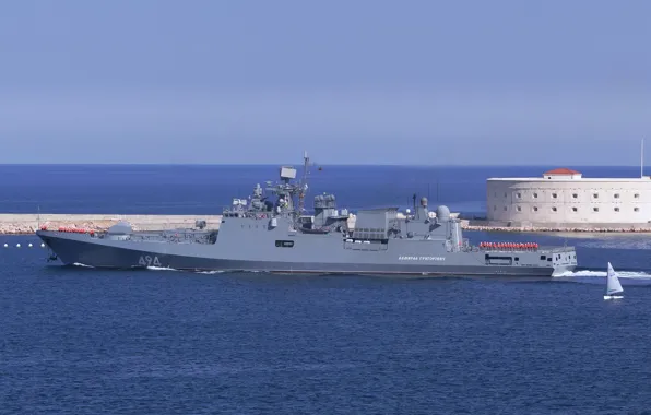 Ship, frigate, The Black Sea Fleet, guard, "Admiral Grigorovich"