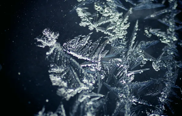 Cold, frost, crystals