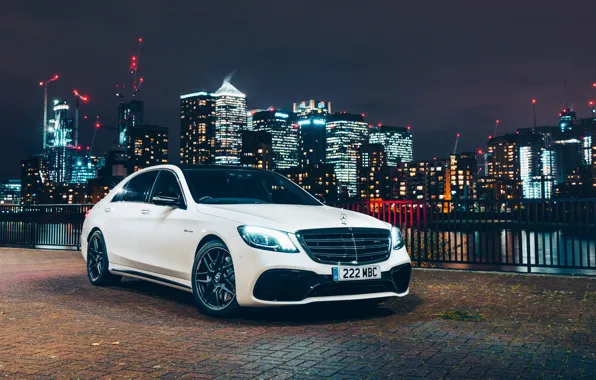 Picture the city, Mercedes-Benz, AMG, S 63, 4MATIC, 2017