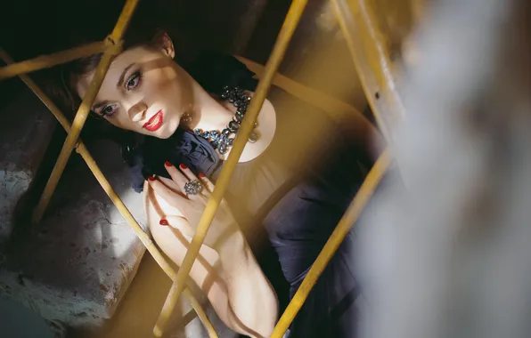 Look, girl, portrait