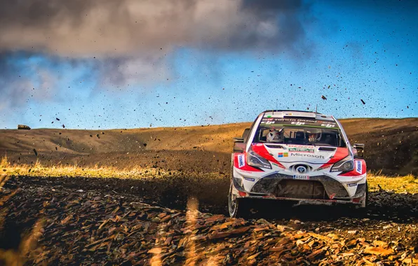 Auto, Sport, Machine, Race, Skid, Toyota, Car, WRC