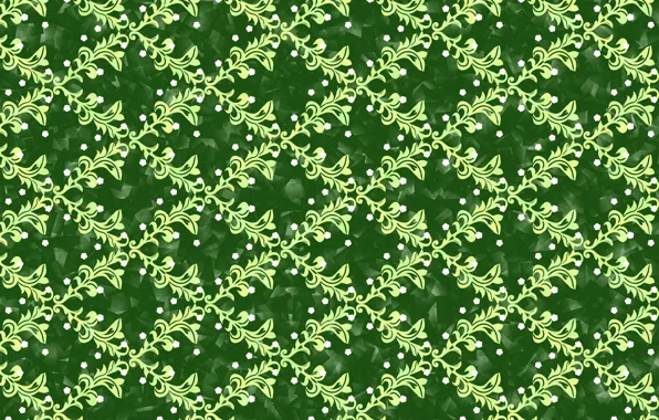Picture green, background, pattern, texture, ornament