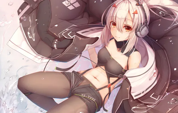 Picture girl, anime, art, Azur Lane