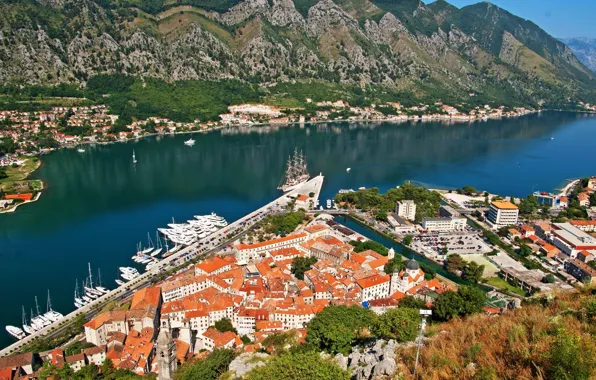 Old town, Montenegro, Kotor, Boka-Kotorska bay