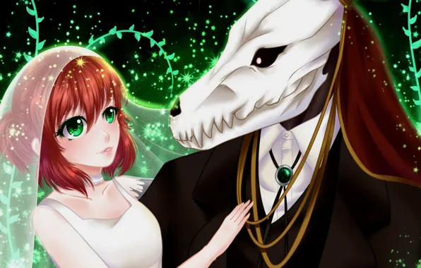 Mahou Tsukai no Yome, Bride of the sorcerer, Chise, Elias