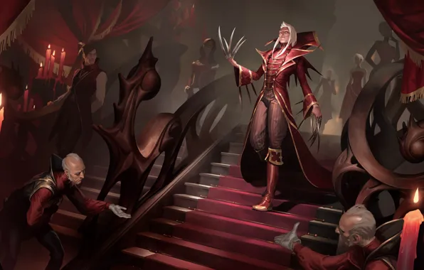 Ladder, claws, the owner, servants, Legends of Runeterra