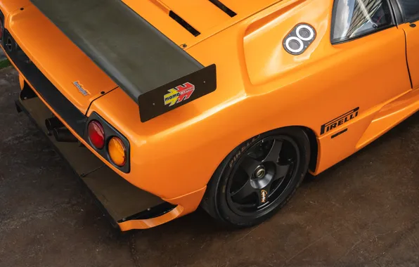 Picture Lamborghini, Diablo, rear wing, Lamborghini Diablo GT2