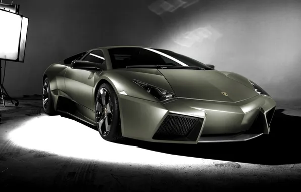 Picture background, Lamborghini, reventon, green