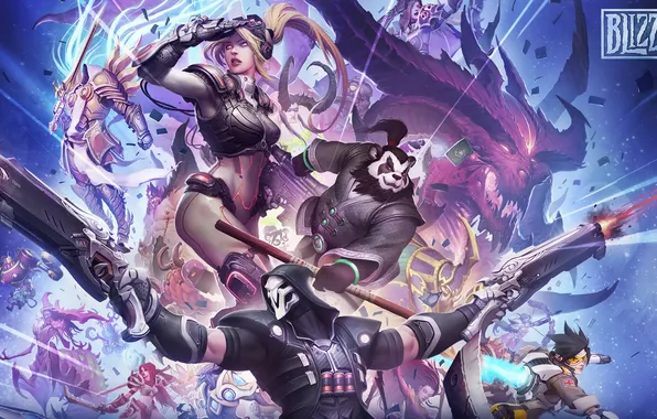 Background, the game, BlizzCon, 2015