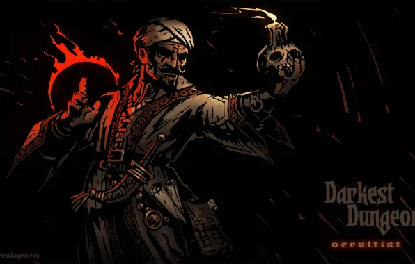 RPG, Darkest Dungeon, Red Hook Studios, occultist