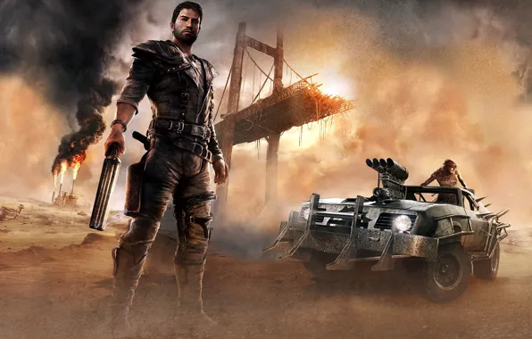 Desert, postapokalipsis, avalanche, Mad Max, warner