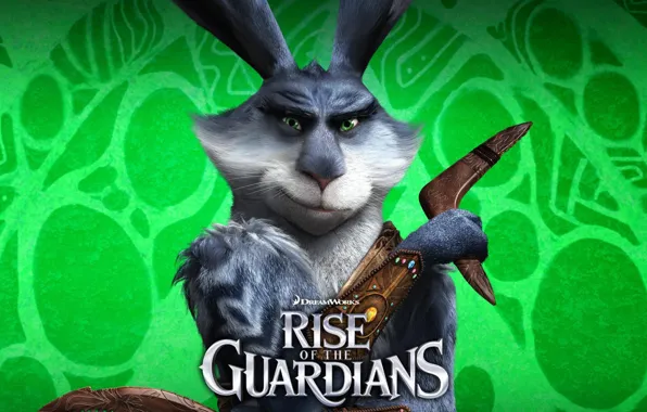 Cartoon, Rabbit, Easter, DreamWorks, character, Rise of the guardians, the guardian, The Easter Bunny