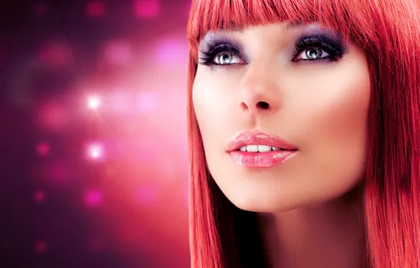 Picture girl, makeup, Anna Subbotina