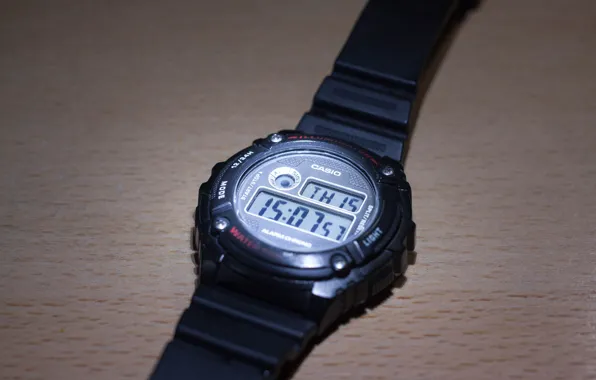 Light, time, watch, spotlight, Casio, Casio, Casio Illuminator